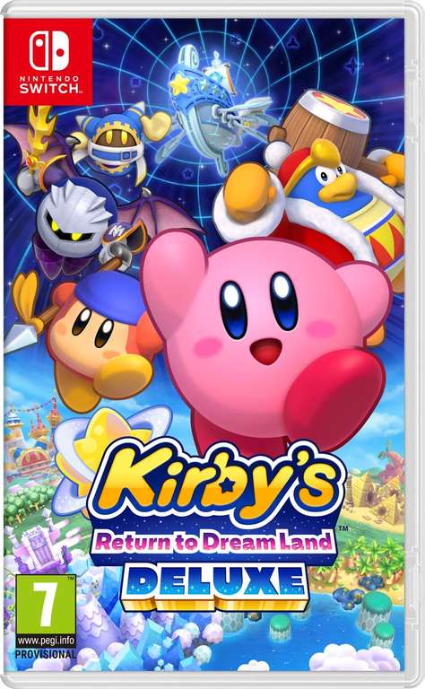 Pre order - Nintendo Switch Kirby's Return to Dream Land Deluxe £39.99 delivered with code @ Currys