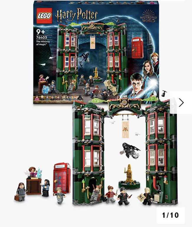 LEGO Harry Potter 76403 The Ministry of Magic £53.99 @ John Lewis & Partners