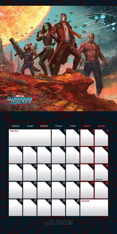 Marvel 2023 Calendar - £2.74 @ Amazon