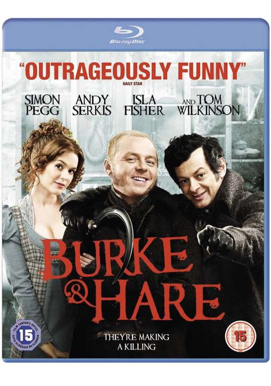 Burke & Hare Blu-ray (used) £1 with free click and collect @ CeX
