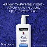 Neutrogena Norwegian Formula Deep Moisture Body Lotion Dry & Sensitive Skin 400ml W/V (£2.99/£2.81 S&S) + 15% off on 1st S&S