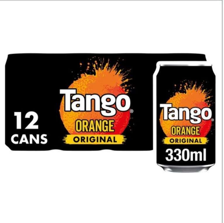 12 pack Tango Orange Best Before Aug 2023 - Huddersfield