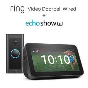 Ring Doorbell Wired & Echo Show 5 Bundle £59.99 @ Amazon