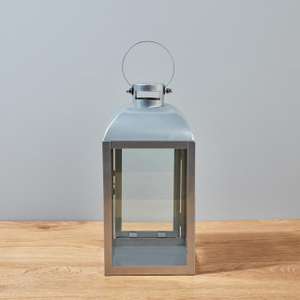 Morrisons Silver Lantern 30cm - £3 @ Morrisons