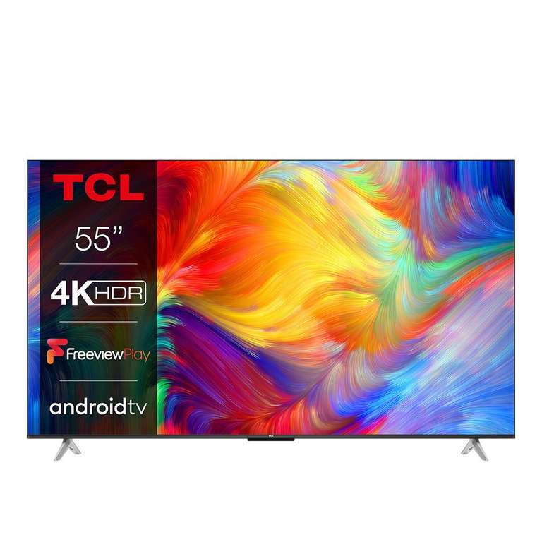 TCL 55P638K 55" 4K HDR LED TV with Android TV & Game Master £269 With Code @ Crampton & Moore / eBay (UK Mainland)