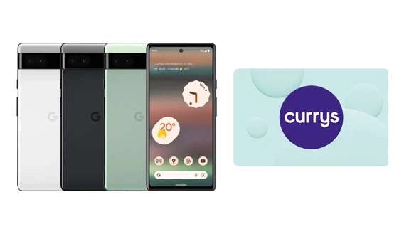 Google Pixel 6a 128GB 5G Smartphone + £50 Currys Gift Card,. 100GB iD Data - £14.99pm + £49 Upfront With Code @ Mobiles.co.uk