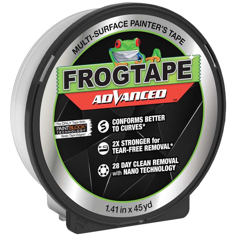 Frog Tape Green Advanced Painters Masking Tape Multi-Surface with PAINTBLOCK, 36mm x 41.1m