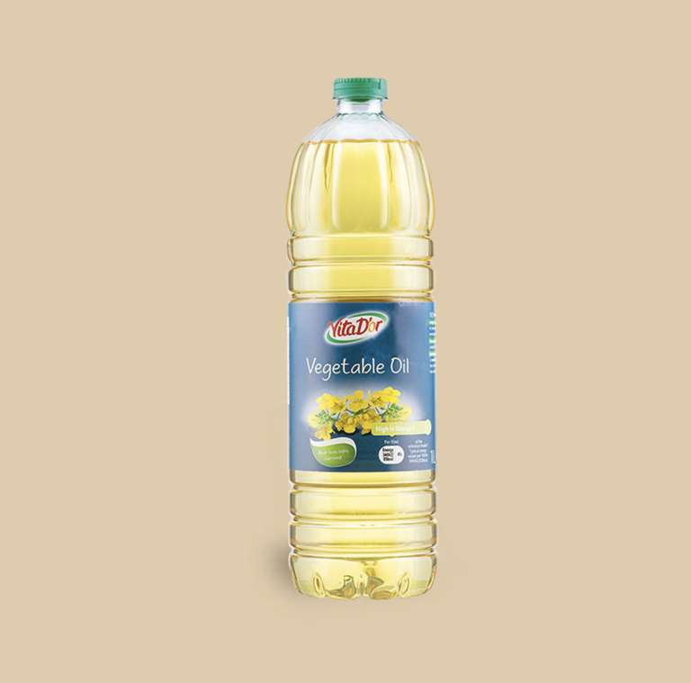 Vita D’Or vegetable oil 1.45 with coupon on Lidl Plus App
