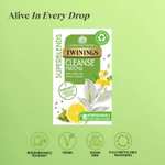 Twinings Superblends Cleanse Tea - Green Tea Herbal infusion with Matcha, 20 Tea Bags