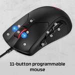 HyperX Pulsefire Raid – Ergonomic – 11-button programmable RGB Gaming Mouse, £24.99 @ Amazon