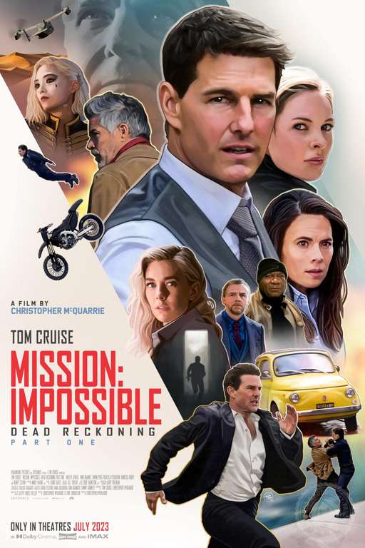 Mission: Impossible Dead Reckoning 17th/19th October with free tea/coffee & biscuit for members - £4.50 in venue