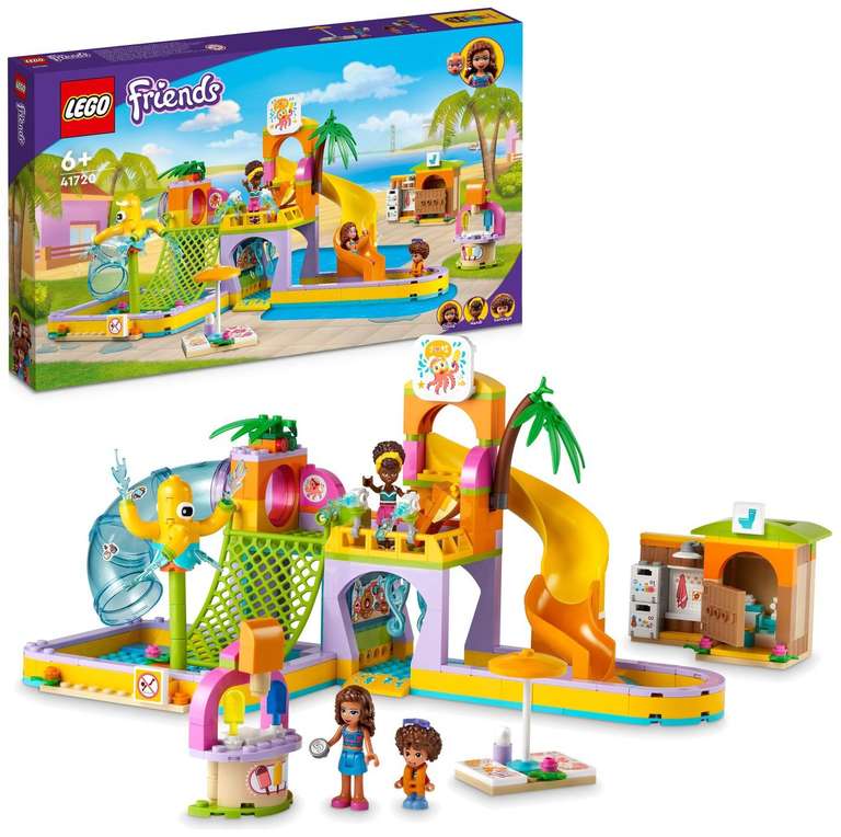 LEGO Friends Water Park Summer Set with Swimming Pool 41720 (Free C&C)