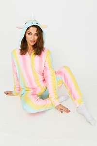 Unicorn Multi Onesie or Grey Rabbit Onesie - £4.99 free delivery with code @ Select