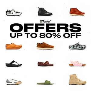 Up to 80% off footwear New Balance, Birkenstock, Clarks & More + 10% Off your first order