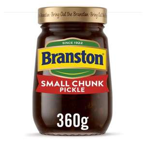 Branston Small Chunk Pickle 360G - £1.25 Clubcard Price @ Tesco