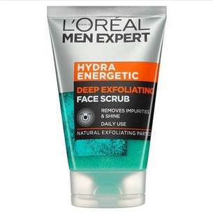 L'Oreal Men Expert Hydra Energetic Face Scrub 100ml: £1.99 (Online with Free Store Collection) @ Superdrug