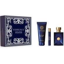 Versace Dylan Blue gift set, mens 100 ml EDT, 10 ml travel spray and 150 ml shower gel - £49.30 + free delivery (With Code) @ Notino