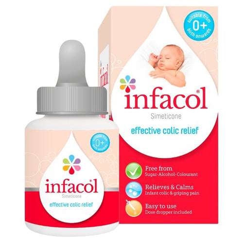 Infacol (Simeticone) Drops Dual Action relief of Colic and Wind 85ml £5.45 with student discount + £1.50 collection