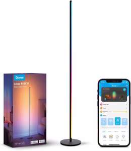 Govee RGBIC LED Corner Floor Lamp ( Alexa Google Assistant, 16 Million Colours & 58 Scenes Mood Light for Living Room, Bedroom
