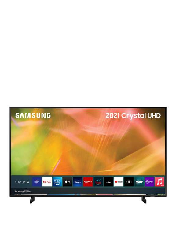Samsung 2021 AU8000, 55 inch, Crystal, 4K UHD, HDR10+, Smart TV £379 + £6.99 delivery @ Very