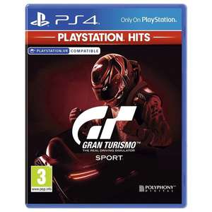 Gran Turismo Sport PS4 Hits Game £8.99 (free click and collect) @ Argos