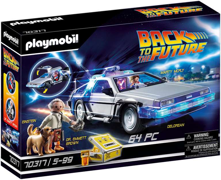 PLAYMOBIL Back to The Future 70317 Delorean - Discount at Checkout