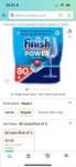Finish All in 1 Max Dishwasher Tablets Original, 80 Tablets - Sold and Dispatched by Palmzen