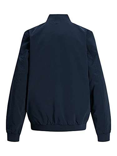 Jack & Jones Boys Bomber Jacket Full Zip Outdoor Warm Long Sleeve Casual