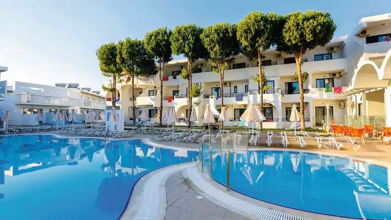 All Inclusive Rodos Star Greece - 2 adults for 7 nights Holiday - TUI Stansted Flights +20kg Suitcases +10kg Bag & Transfers - 14th May