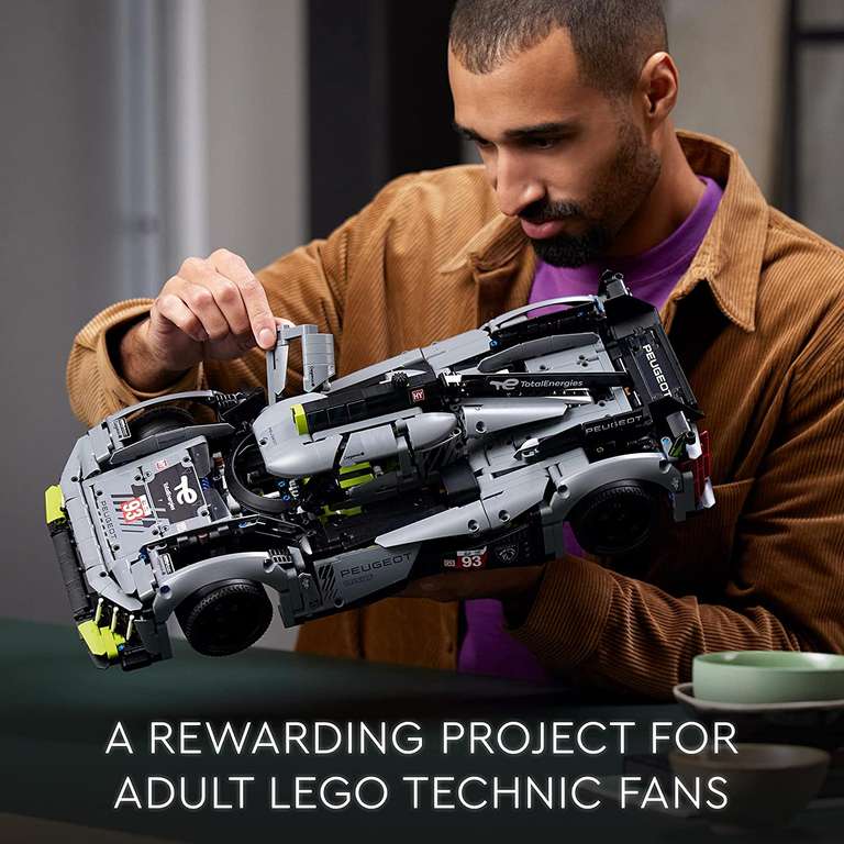 LEGO 42156 Technic PEUGEOT 9X8 24H Le Mans Hybrid Hypercar - £97.84 @ Amazon (Prime Day Exclusive)