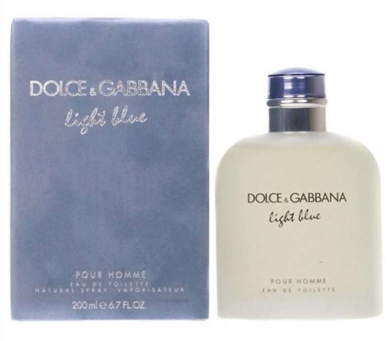 Dolce & Gabbana Light Blue Pour Homme Eau de Toilette 200ml Spray
