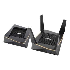 Asus RT-AX92U 2-Pack AX6100 WIFI 6 Tri-Band Whole Home Mesh WiFi - £249.99 Delivered with code @ Very