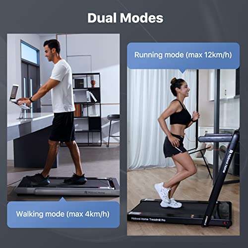 Mobvoi Home Treadmill Foldable, Electric 2.25HP, Built-in Bluetooth Speaker, Remote Control, Walking and Running Machine £339.99 @ Amazon
