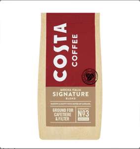 Costa Signature Blend Ground For Cafetiere & Filter 200G £2 @ Tesco