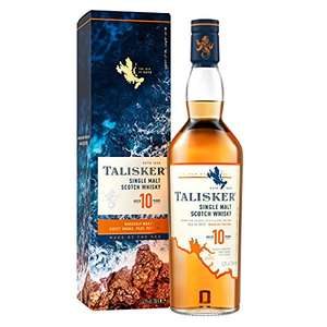 Talisker 10 Year Old Single Malt Scotch Whisky 45.8 Percent vol 70 cl with Gift Box