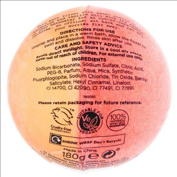 Layering Lab Paradise Bath Fizzer 180g + Free Click & Collect
