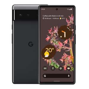 Google Pixel 6 128GB Nano+eSIM Stormy Black Fair Condition Unlocked with code. Sold by Clove Technology