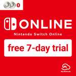 * Extended 27.3.23 for further week. Nintendo Switch Online - Free 7-day trial (Even if used previously) @ My Nintendo Store