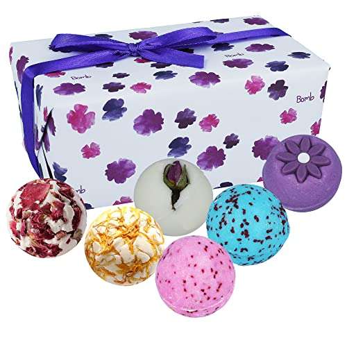 Bomb Cosmetics Luxury Ballotin Bath Melt Wrapped Gift Pack, Contains 6-Pieces, 30 g Each £6.30 @ Amazon