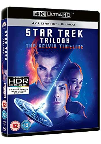 Star Trek Trilogy 4K Blu Ray
