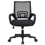 Yaheetech Modern Ergonomic Office Swivel Chair Adjustable Computer Chair with Back Support - £36.79 With Voucher @ Yaheetech / Amazon