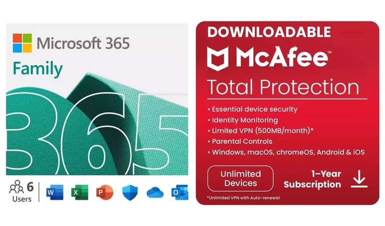 MICROSOFT 365 Family - 12-Month Subscription, 6 Users