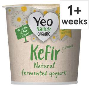 Yeo Kefir Natural Organic Yogurt 350G, Clubcard Price
