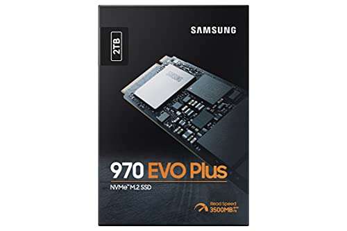 2TB - Samsung 970 EVO Plus PCIe 3.0 NVMe SSD - 3500MB/s, TLC, 2GB Dram - £84.74 / £80 with promo (cheaper with fee-free card) @ Amazon FR