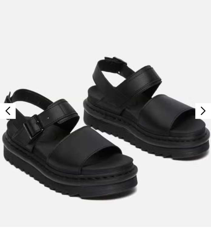 Women's Voss Leather Strap Sandals by Dr. Martens at Allsole - Only £81 ...