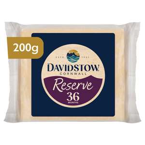 Davidstow 36 Month Reserve Cheddar 200G (3 For 2 Clubcard Price)