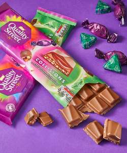 Quality Street Collisions Large 235g Bar Caramel and Hazelnut Pieces (Wigan)