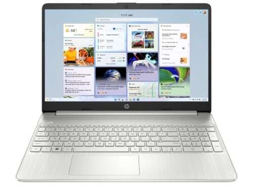 HP 15s-fq5020na Laptop - 15.6" FHD, 12th Gen Intel Core i3-1215U, 4GB RAM, 128GB SSD, (w/code) - HP
