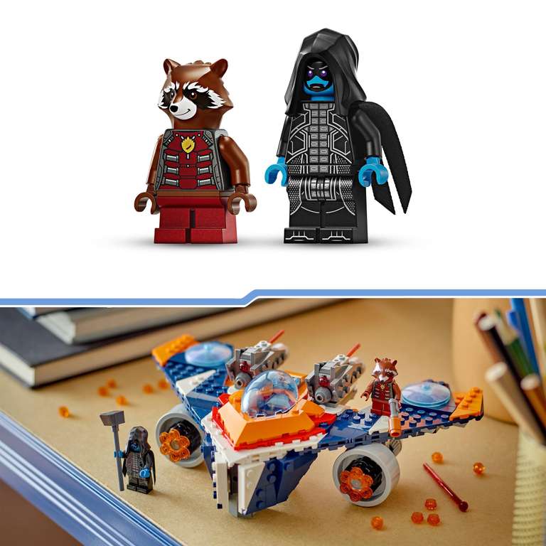 LEGO 76278 Marvel Rocket’s Warbird vs. Ronan