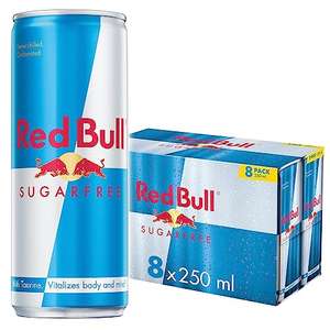 Red Bull Energy Drink Sugar Free 250 ml x8